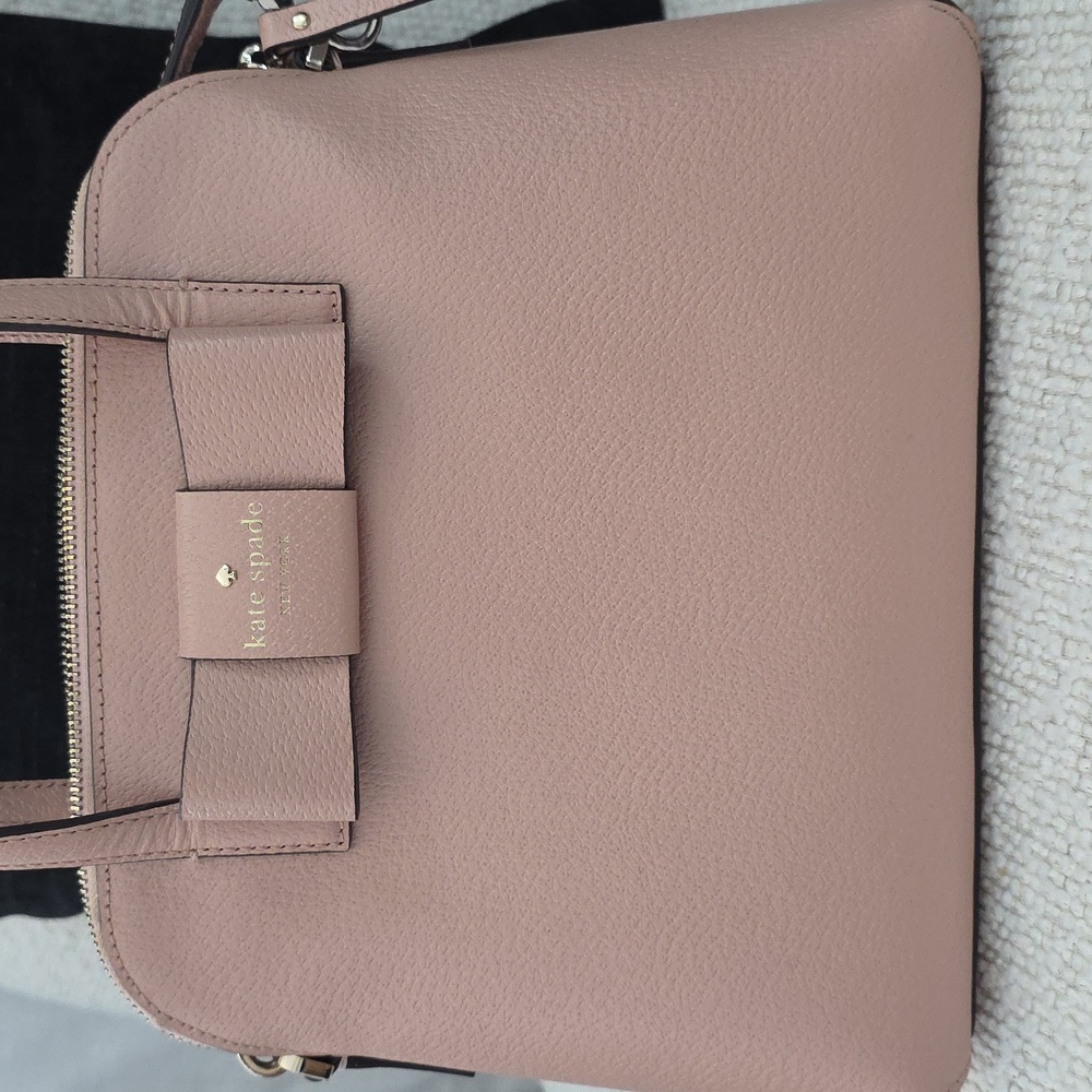 Kate Spade Blush Pink Bow Satchel - Picture 4 of 9